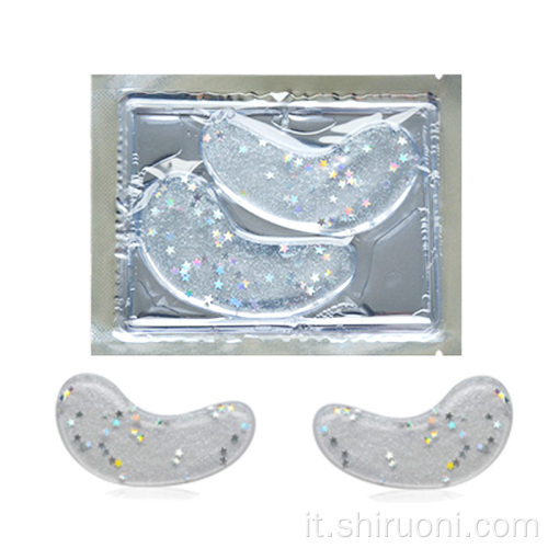 Natural Glitter Fashion Eye Patch Rimuovi le occhiaie